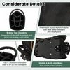 Costway 9" Golf Stand Bag Club 8 Way Divider Carry Organizer Pockets Storage Black New