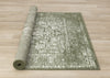 Florence Green White Elegant Classic Rug, 6'7" x 9'6" Indoor Area Rug | Tapis Florence vert et blanc elegant et classique, 6'7" x 9'6"