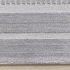 Ellie High-Low Textured Soft Polyester Grey Border Area Rug - 7'10" x 10'6"|Carpette à poil long et court Ellie en polyester doux texturé à bordure grise - 7 pi 10 po x 10 pi 6 po