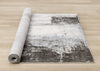 Hadley Grey Taupe Blue Distressed Design Rug, 7'10" x 10'6" Indoor Area Rug | Tapis Hadley au design decolore bleu gris taupe, 7'10" x 10'6"