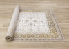 Zaris Cream Yellow Black Elegant Classic Rug, 7'10" x 10'6" Indoor Area Rug | Tapis Zaris creme, jaune et noir elegant classique, 7'10" x 10'6"