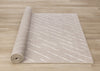 Covington Beige Cream Diagonal Rain Streaks Design Rug, 7'10" x 10'6" Indoor Area Rug | Tapis Covington a design pluie, 7'10" x 10'6"