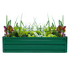 Costway 47"x35.5" Patio Raised Garden Bed Vegetable Flower Plant Dark Green New