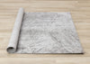 Hudson Grey Cream Distressed Brushstrokes Rug, 7'10" x 10'6" Indoor Area Rug | Tapis Hudson aux coups de pinceau vieillis gris creme, 7'10" x 10'6"