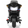 Costway 12v Kids Ride On Motorcycle Electric Motor Bike W/ Training Wheels & Light Black
