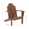 Adirondack Patio Chair - Brown|Chaise Adirondack pour la terrasse - brune