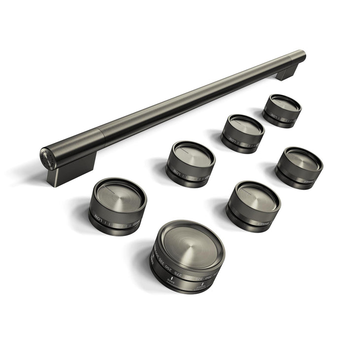 KitchenAid Handle Kit for 36\" Commercial-Style Dual Fuel Range – Black Ore – W11774727
