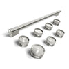 KitchenAid Handle Kit for 36" Commercial-Style Induction Range – Stainless Steel – W11774740 | Trousse de poignées KitchenAid pour cuisinière à induction de style commercial de 48 po – acier inoxydable – W11774740