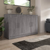 Bestar Pur 75 W Queen Cabinet Bed with Mattress - Bark Grey|Armoire-grand lit Pur de Bestar de 75 po (L) avec matelas - gris écorce