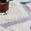 Lola Chevron Shag Area Rug - 2'7" x 8'|Carpette à poil long Lola à motif de chevron - 2 pi 7 po x 8 pi