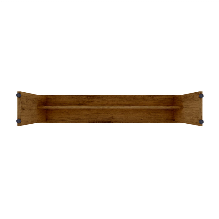 Manhattan Comfort Nomad 67.91\" Rustic Country Dining Bench - Natural
