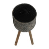 Bamboo Planter on Stand - Set of 2|Cache-pot en bambou sur support - ensemble de 2