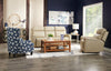 Made in Canada Sofa Lab Customizable Wingback 32" Fabric Accent Chair - Midnight Multicolour | Fauteuil d’appoint à oreilles Sofa Lab de 32 po fabriqué au Canada en tissu - Midnight multicolore | WING1147