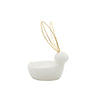 Ceramic Bunny Trinket Tray - White|Plateau à babioles lapin en céramique - blanc