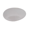 Glass 8" Textured Vase - Frosted White | Vase texturé de 8 po en verre - blanc givré