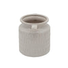 Ceramic 7" Jar - White|Jarre de 7 po en céramique - blanche