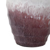 Glass 12" Two-Tone Vase - Blush|Vase deux couleurs de 12 po en verre - rose tendre