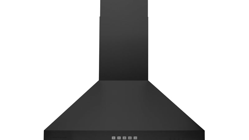 Hauslane 30\" Convertible Wall-Mount Range Hood Matte Black - WM-530BLK-30P