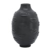 Ceramic 10" Lips Vase - Black|Vase de 10 po en céramique avec lèvres - noir