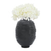 Ceramic 10" Lips Vase - Black|Vase de 10 po en céramique avec lèvres - noir