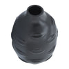 Ceramic 10" Lips Vase - Black|Vase de 10 po en céramique avec lèvres - noir