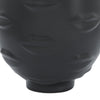 Ceramic 10" Lips Vase - Black|Vase de 10 po en céramique avec lèvres - noir