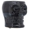 Ceramic 5" Skull Vase - Black|Vase crâne de 5 po en céramique - noir