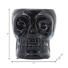 Ceramic 5" Skull Vase - Black|Vase crâne de 5 po en céramique - noir