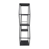 Iron Metal 26" Hexagon Wall Shelf - Black | Étagère murale hexagonale de 26 po en fer métallique - noire