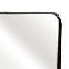 Metal 22" x 30" Mirror with Shelf - Black and Brown | Miroir de 22 po x 30 po en métal avec tablette - noir et brun