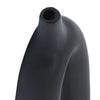 Ceramic 14" Open Cut-Out Vase - Black|Vase de 14 po en céramique avec découpe - noir