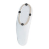 Ceramic 14" Open Cut-Out Vase - White|Vase de 14 po en céramique avec découpe - blanc