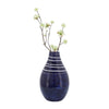 Ceramic 10" Primeval Vase - Blue | Vase Primeval de 10 po en céramique - bleu