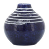 Ceramic 5" Primeval Vase - Blue | Vase Primeval de 5 po en céramique - bleu