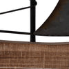 Metal 19" Boat Wall Decoration - Brown | Décoration murale bateau de 19 po en métal - brune