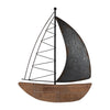 Metal 19" Boat Wall Decoration - Brown | Décoration murale bateau de 19 po en métal - brune