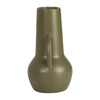Ceramic 8" Vase with Handles - Olive|Vase de 8 po en céramique avec poignées - olive
