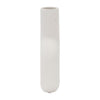 Dolomite 8" Open Cut Vase - White | Vase de 8 po en dolomie avec découpe - blanc