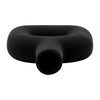 Dolomite 8" Open Cut Vase - Black | Vase de 8 po en dolomie avec découpe - noir