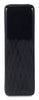 Ceramic 18" Squared Groove Vase - Black | Vase carré rainuré de 18 po en céramique - noir
