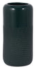 Forest Green 10" Ceramic Grooved Vase|Vase rainuré en céramique vert forêt de 10 po
