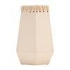 Ceramic 11" Vase with Weaving - Natural|Vase de 11 po en céramique à motif tressé - naturel
