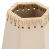 Ceramic 11" Vase with Weaving - Natural|Vase de 11 po en céramique à motif tressé - naturel