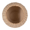 Natural 9" Ceramic Weave Bowl|Bol à motif tissé en céramique naturelle de 9 po