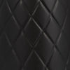 Ceramic 12" Plaid Textured Vase - Black | Vase de 12 po en céramique avec texture quadrillée - noir