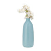 Ceramic 16" Circles Vase - Aqua Haze | Vase de 16 po en céramique à motif de cercle - brume turquoise