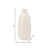 Ceramic 12" Circles Vase - Beige | Vase de 12 po en céramique à motif de cercle - beige