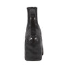 Ceramic 8" Metallic Triple Handle Vase - Black|Vase de 8 po en céramique à effet métallique avec poignée triple - noir