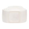 Ceramic 10" Stacked Circles Vase - White|Vase de 10 po en céramique avec cercles superposés - blanc