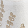 Ceramic 10" Botanical Vase - Ivory|Vase de 10 po en céramique à motif botanique - ivoire